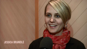 Jessica Brändle, sings alto in the Gossau gospel choir, Switzerland
