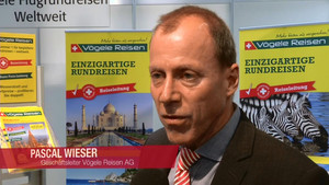 Pascal Wieser, CEO of Vögele Reisen AG, Switzerland