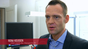 René Keusen, deputy head of logistics for the Cantonal Court of Zurich, Switzerland 