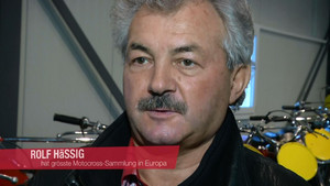 Rolf Hässig, has the largest Motocross collection in Europe, Switzerland