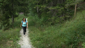 Goodbye, knee pain! Hiking in the kybun shoe is a true joy