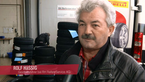 Rolf Hässig, managing director at RH Reifen Service AG, Switzerland
