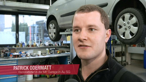 Patrick Odermatt, Workshop manager at MP Garage in Au, Switzerland