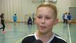 Young floorball player suffers from heel spurs
